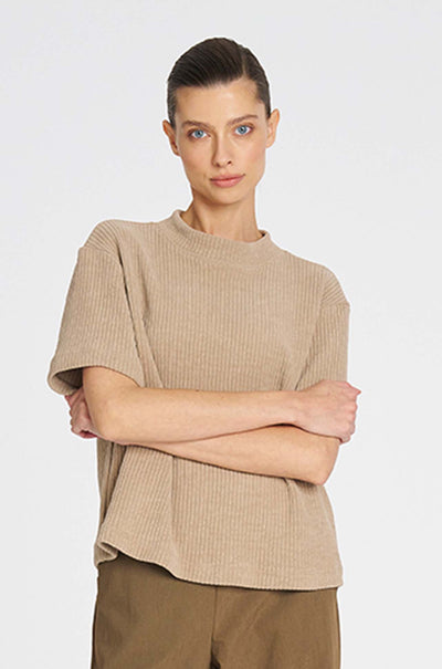 Mela Purdie - Box Halo Top in Cord Knit