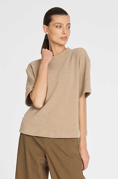 Mela Purdie - Box Halo Top in Cord Knit