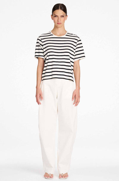 Signature Mela Purdie - Box Tee in Trunk Stripe Jersey