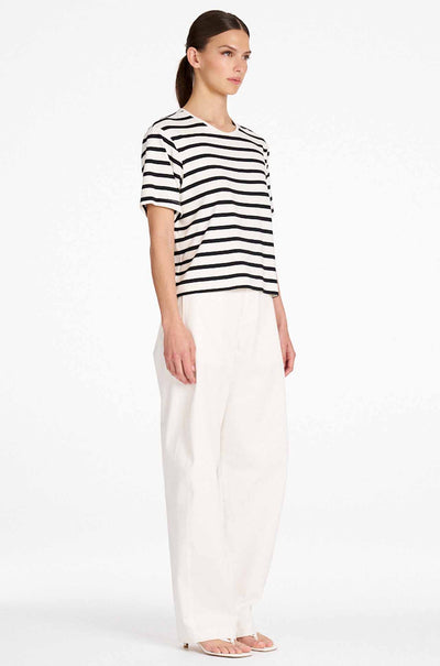 Signature Mela Purdie - Box Tee in Trunk Stripe Jersey