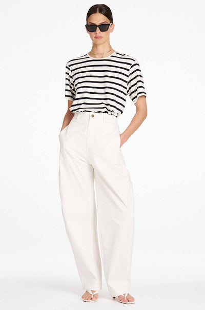 Signature Mela Purdie - Box Tee in Trunk Stripe Jersey