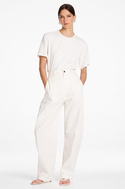 Signature Mela Purdie - Barrel Pant in Organic Cotton Twill