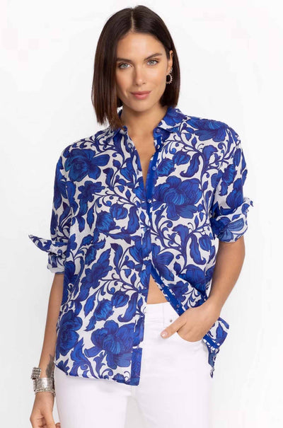 Johnny Was - Boxy Linen Shirt
