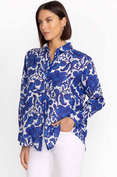 Johnny Was - Boxy Linen Shirt