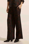 zoe kratzmann - breeze pant in choc frond