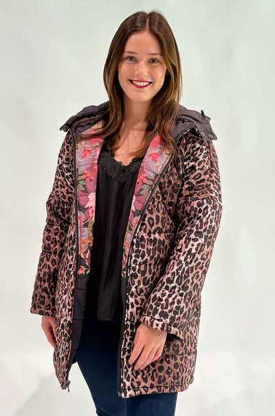 Johnny Was - Britt Reversibe Puffer Jacket in Cherie