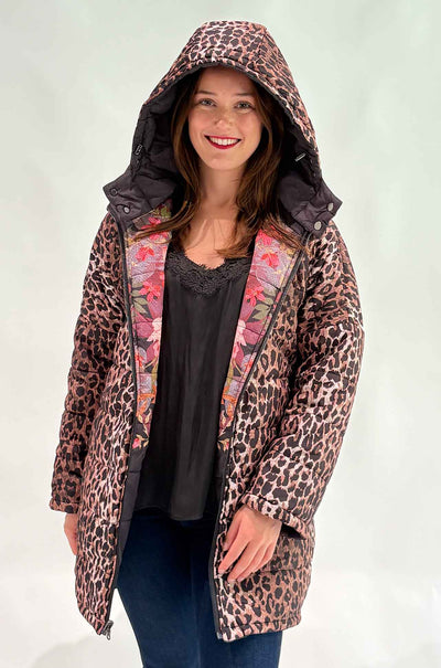 Johnny Was - Britt Reversibe Puffer Jacket in Cherie