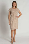 Mela Purdie - Knee Skirt in Broderie Lace