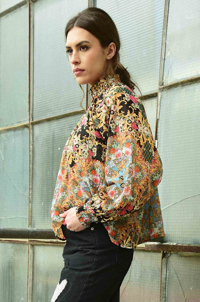 Coop - Work Of Heart Button Wouldnt Melt Blouse