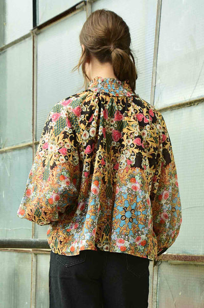Coop - Work Of Heart Button Wouldnt Melt Blouse
