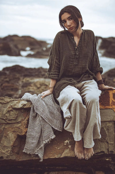 La Bottega Di Brunella - Camicia Serafina in Garzata