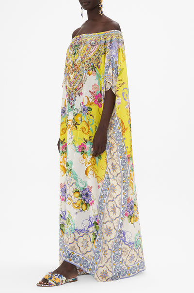 Camilla - Caterina Spritz Off Shoulder Kaftan