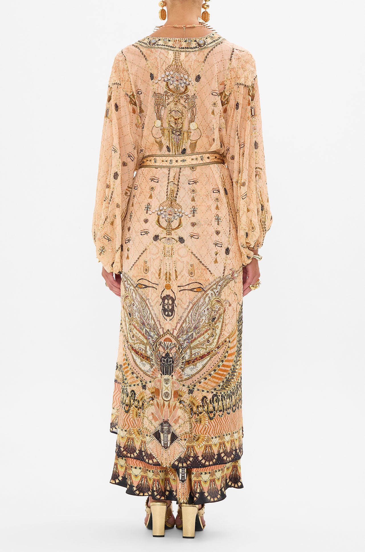 Camilla - Kingdom Of Heiroglyphs Blouson Sleeve Layer