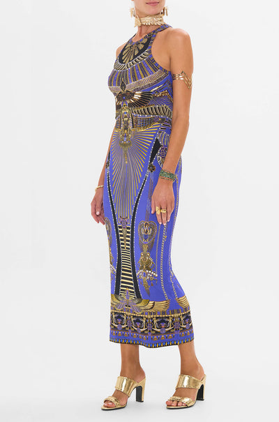 Camilla - My Fair Pharaoh Jersey Tank Dress