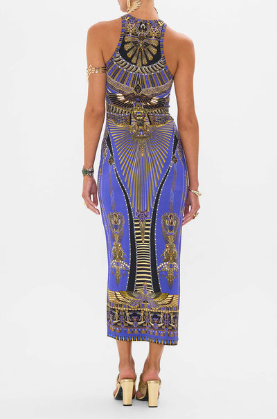 Camilla - My Fair Pharaoh Jersey Tank Dress