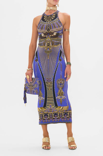 Camilla - My Fair Pharaoh Jersey Tank Dress