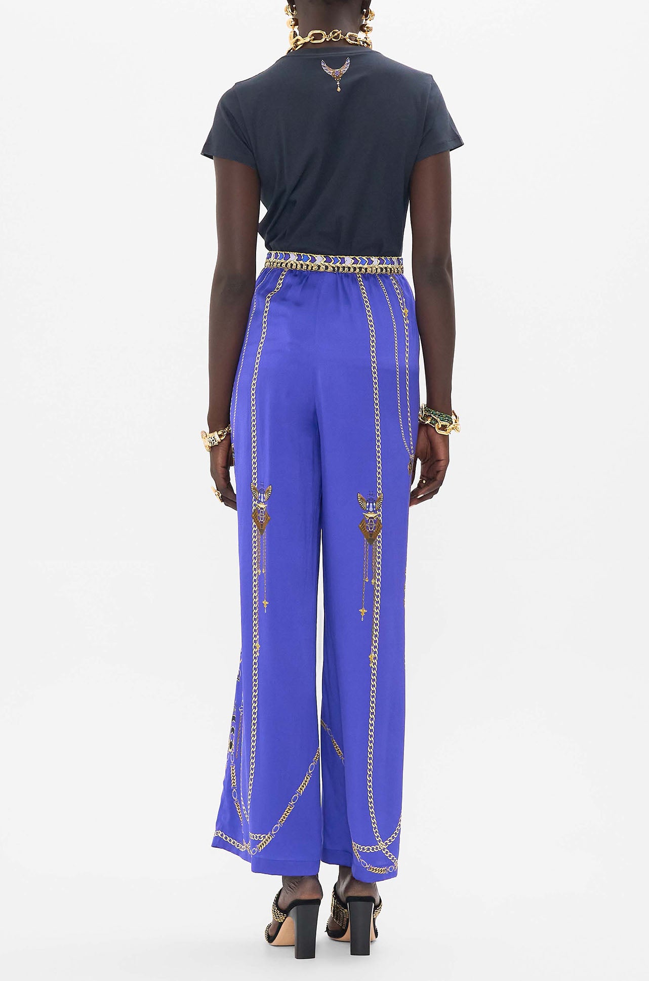 Camilla - My Fair Pharaoh Slim Fit Round Neck T-Shirt