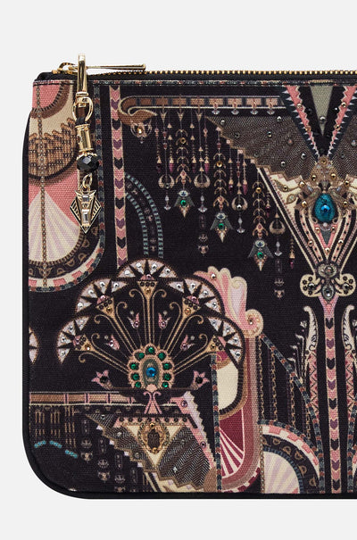 Camilla - They Call Her Nefertari Small Canvas Clutch