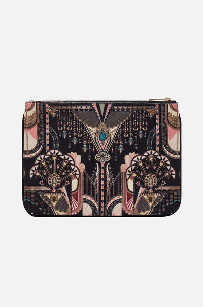 Camilla - They Call Her Nefertari Small Canvas Clutch