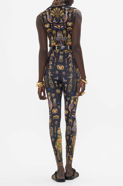 Camilla - Cartouche Kingdom Sleeveless Turtleneck