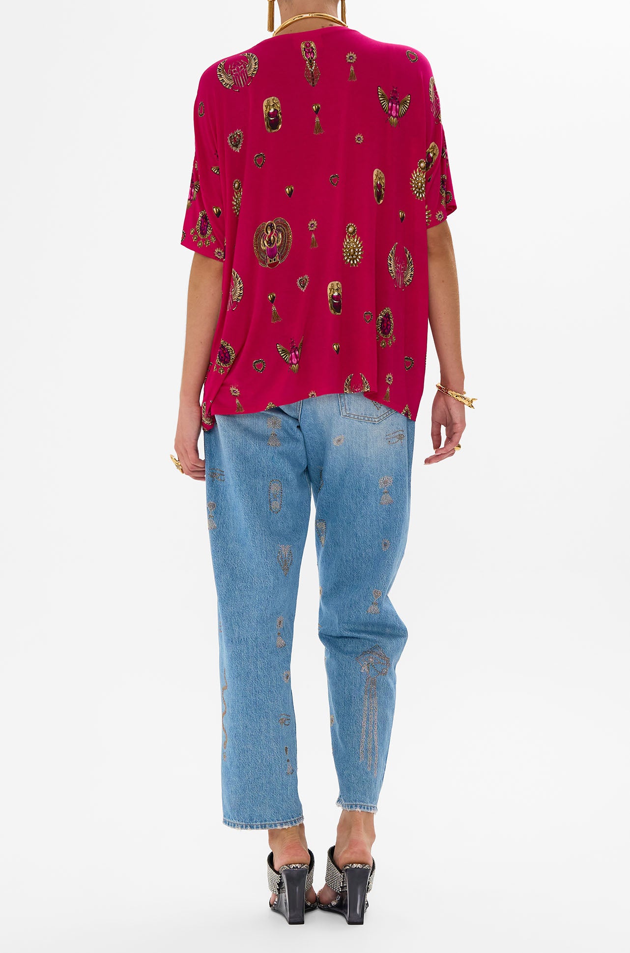 Camilla - Kissed By A Cobra Relaxed Fir Drop Shoulder Tee