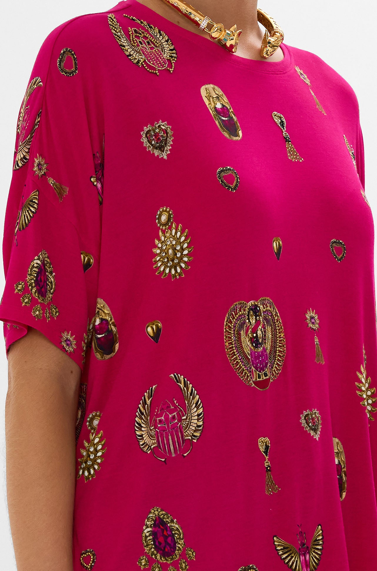 Camilla - Kissed By A Cobra Relaxed Fir Drop Shoulder Tee