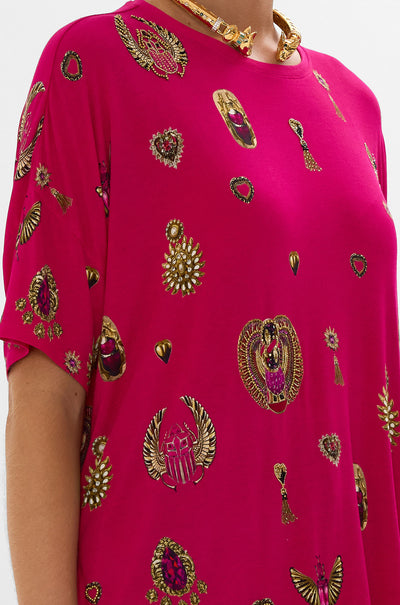 Camilla - Kissed By A Cobra Relaxed Fir Drop Shoulder Tee