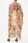 Camilla - Welcome To The White Lotus Neck Tie Maxi Kaftan