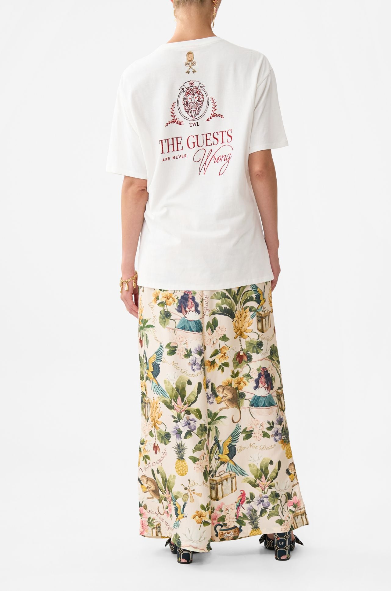 Camilla - Welcome To The White Lotus Oversized Band Tee