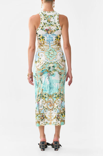 Camilla - Venus On A Vespa Jersey Tank Dress
