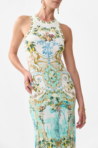 Camilla - Venus On A Vespa Jersey Tank Dress