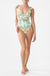 Camilla - Venus On A Vespa Ruched Tri Tie Shoulder One Piece