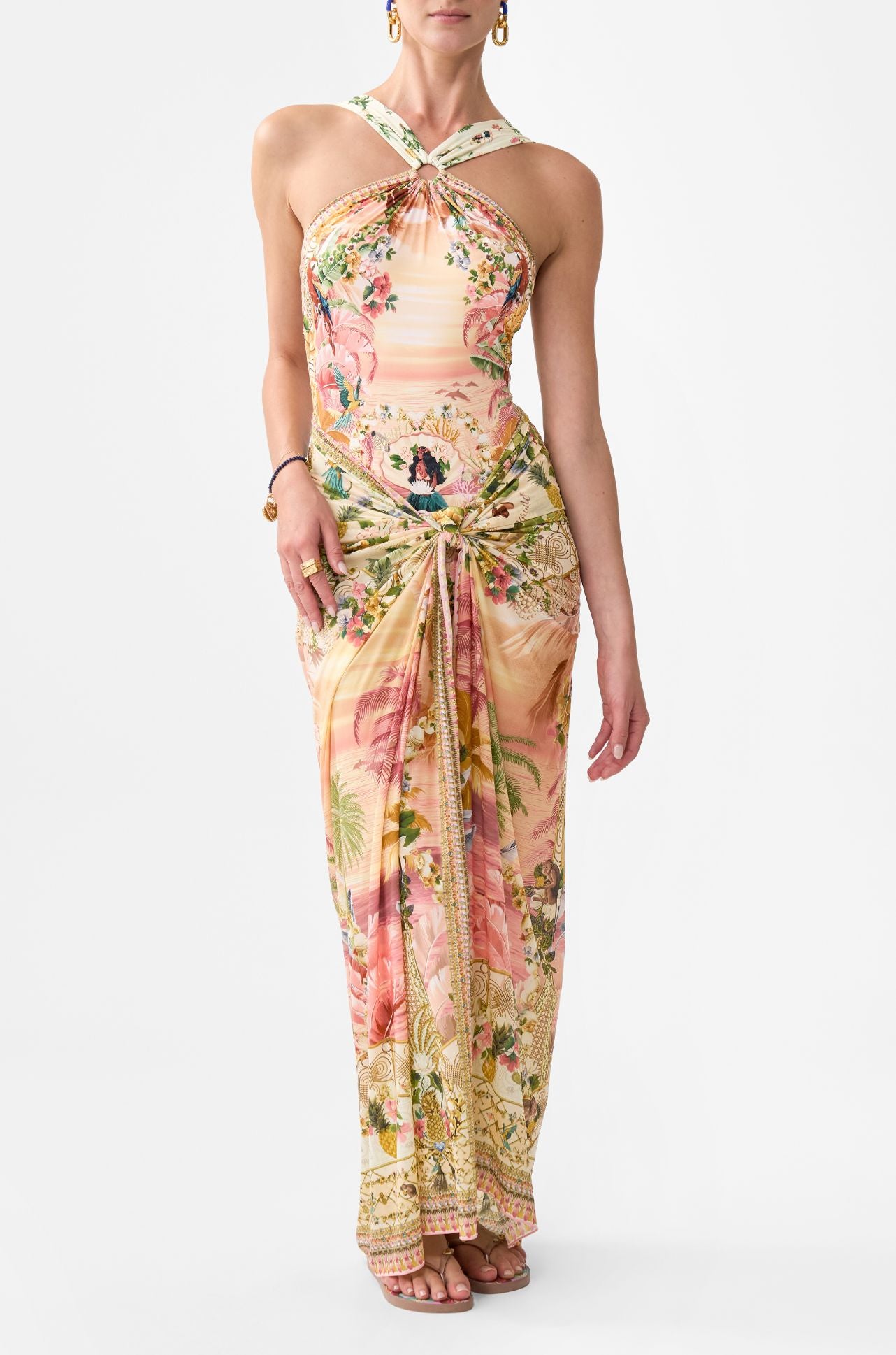 Camilla - Welcome To The White Lotus Long Sarong