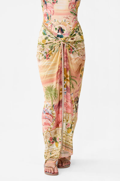 Camilla - Welcome To The White Lotus Long Sarong