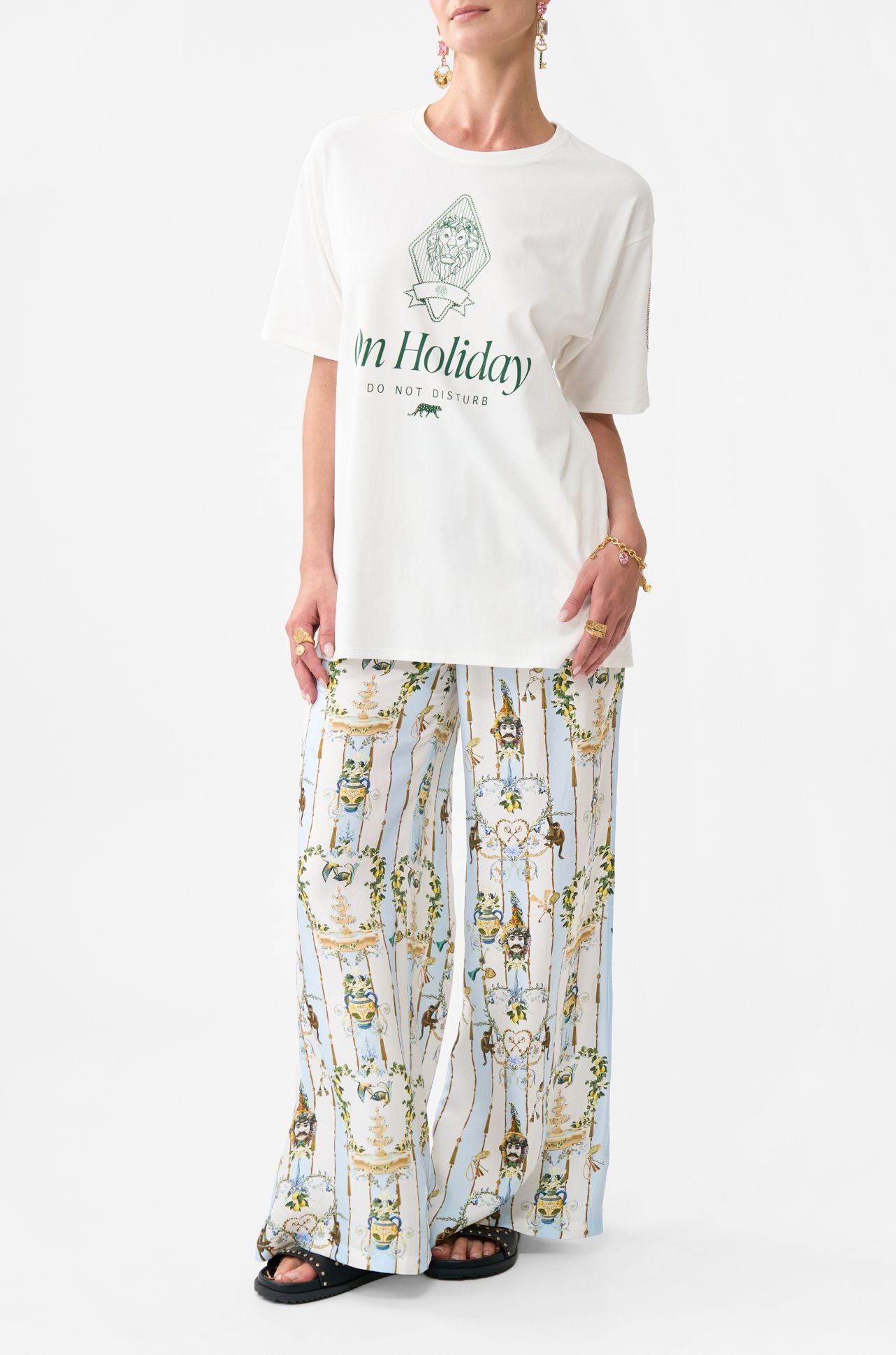 Camilla - Venus On A Vespa Oversized Band Tee