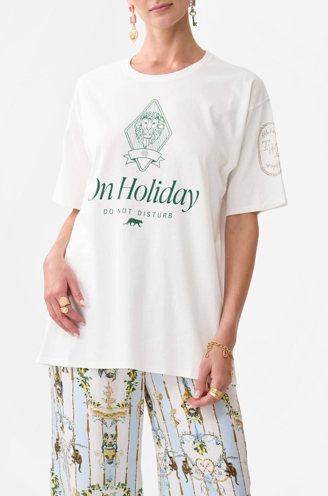 Camilla - Venus On A Vespa Oversized Band Tee