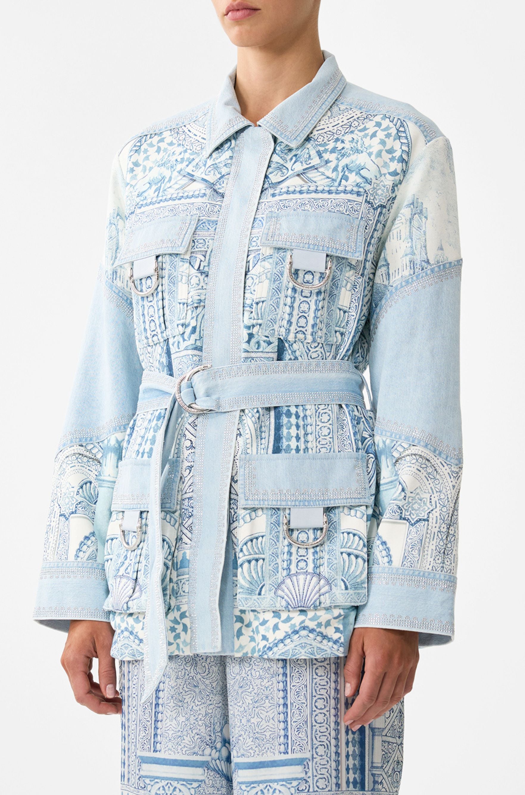 Camilla - The Hum Of The Alhambra Patch Pocket Jacket