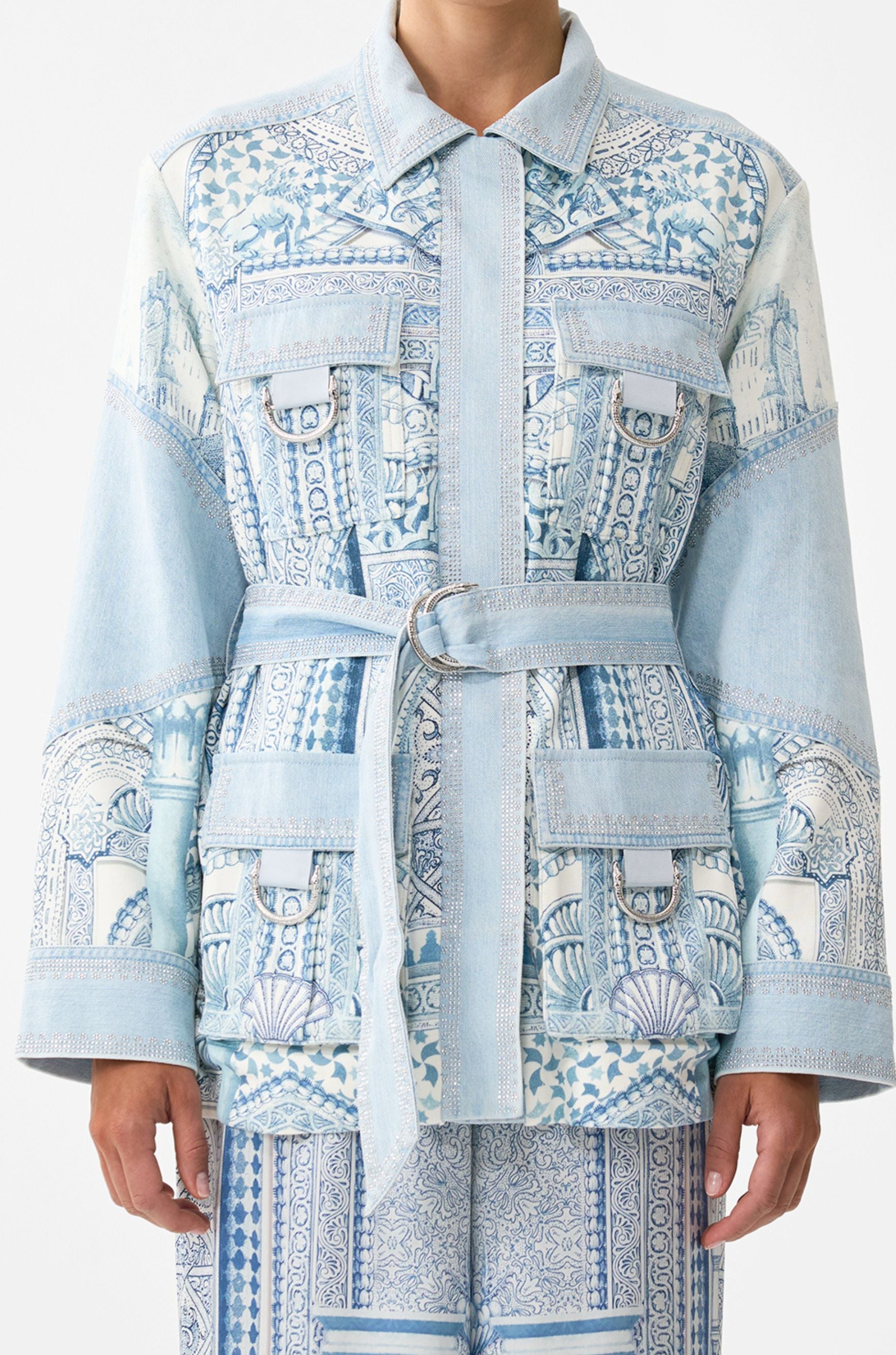 Camilla - The Hum Of The Alhambra Patch Pocket Jacket
