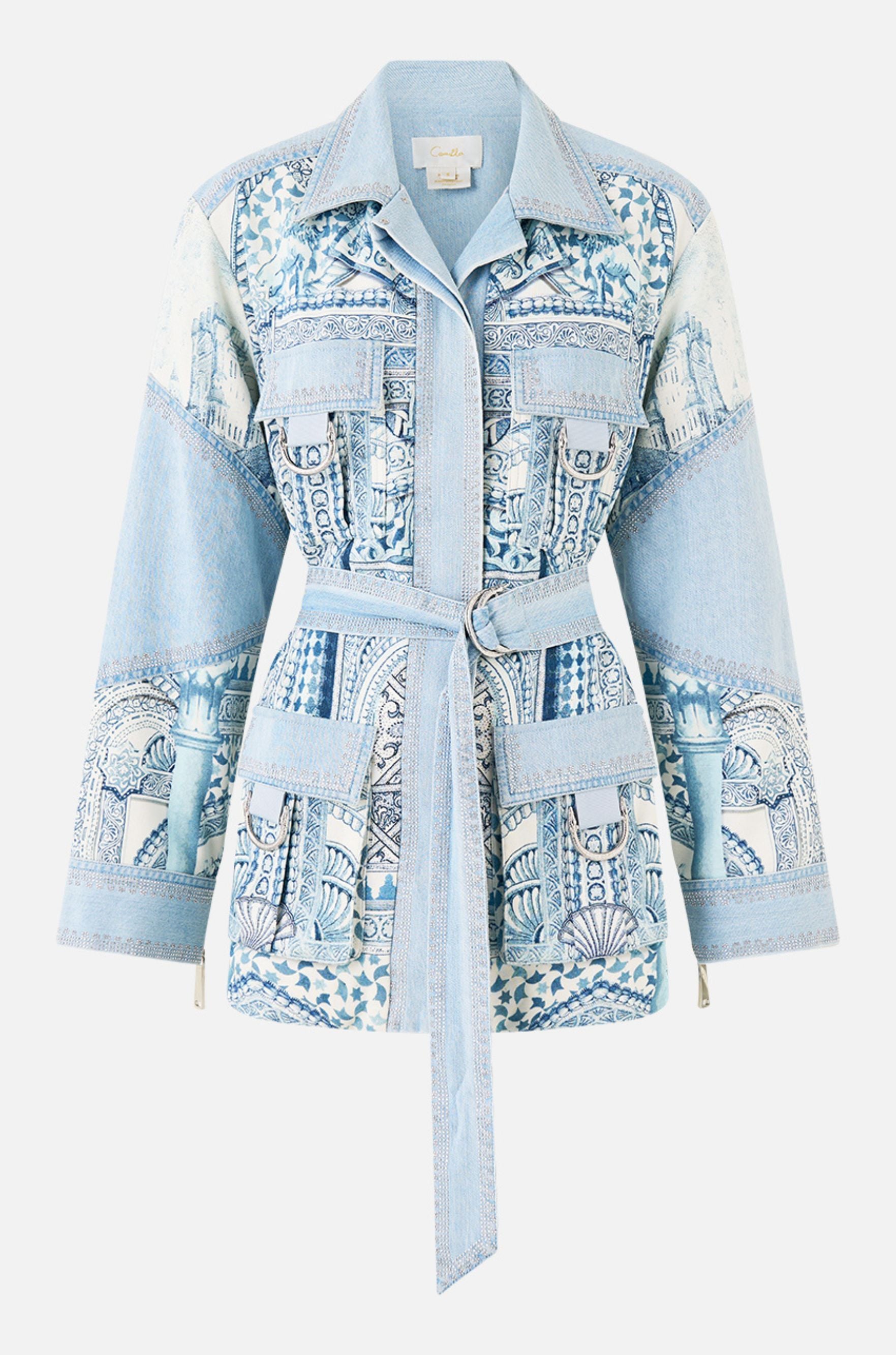 Camilla - The Hum Of The Alhambra Patch Pocket Jacket