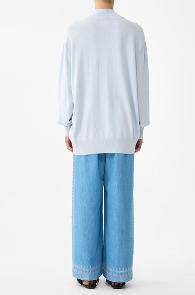 Camilla - The Hum Of The Alhambra Silk Front Turtle Neck Knit