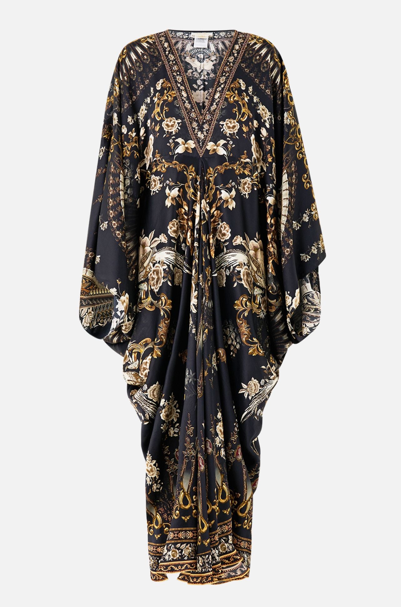 Camilla - Flamenco Folklore T Shape Long Kaftan
