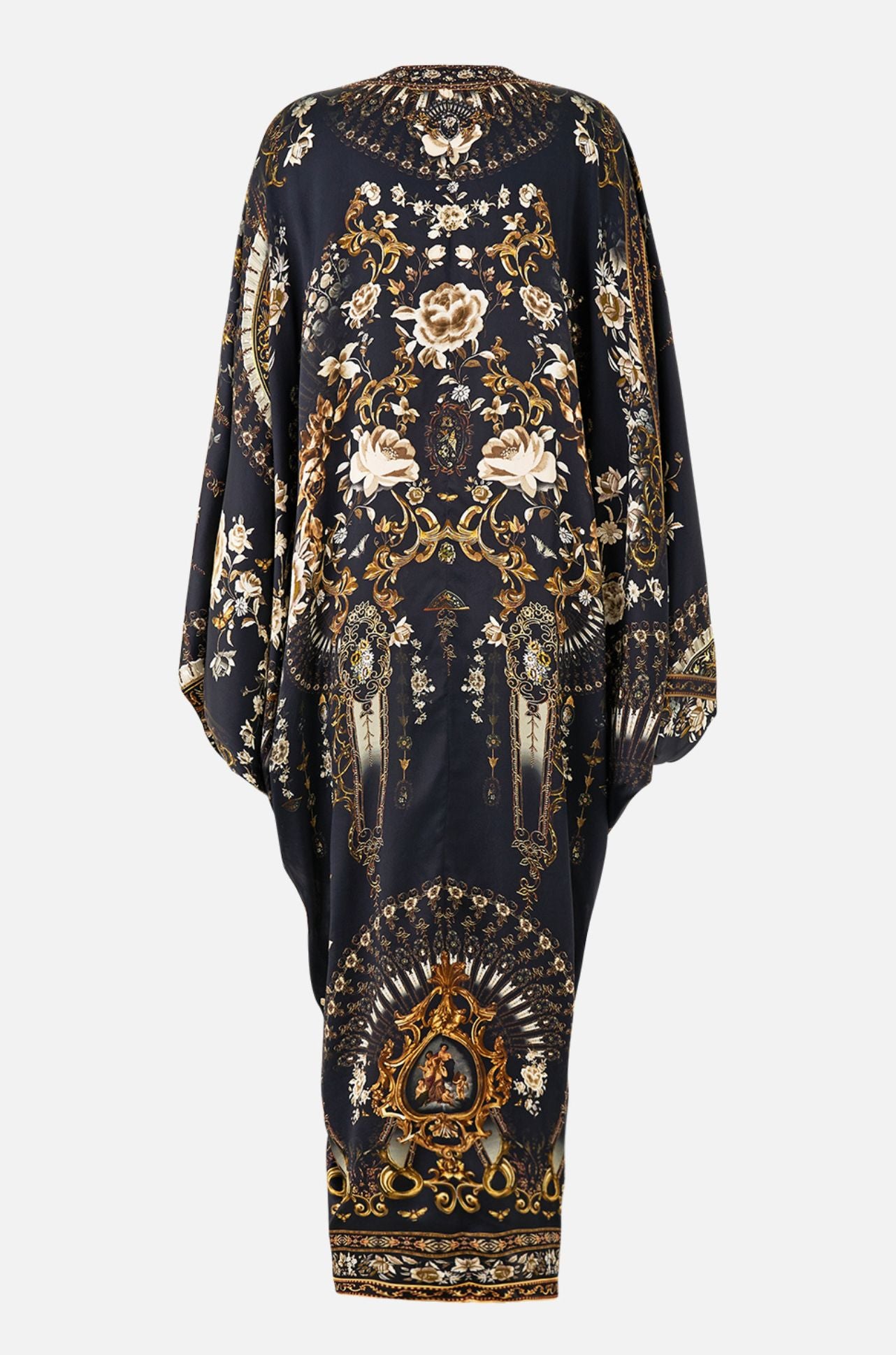 Camilla - Flamenco Folklore T Shape Long Kaftan