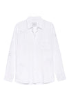 Rails - Charli Shirt in White Palm Tree Eyelet
