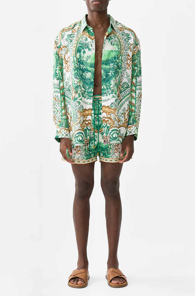Camilla - Corridor Of Calm Mid Length Boardshort