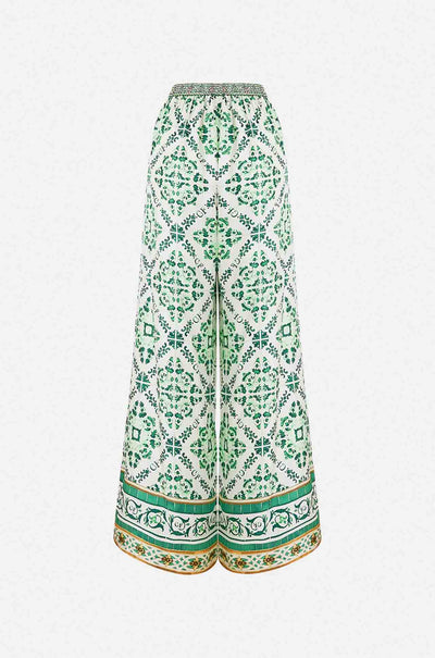 Camilla - Corridor Of Calm Tuck Front Pant