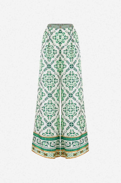 Camilla - Corridor Of Calm Tuck Front Pant