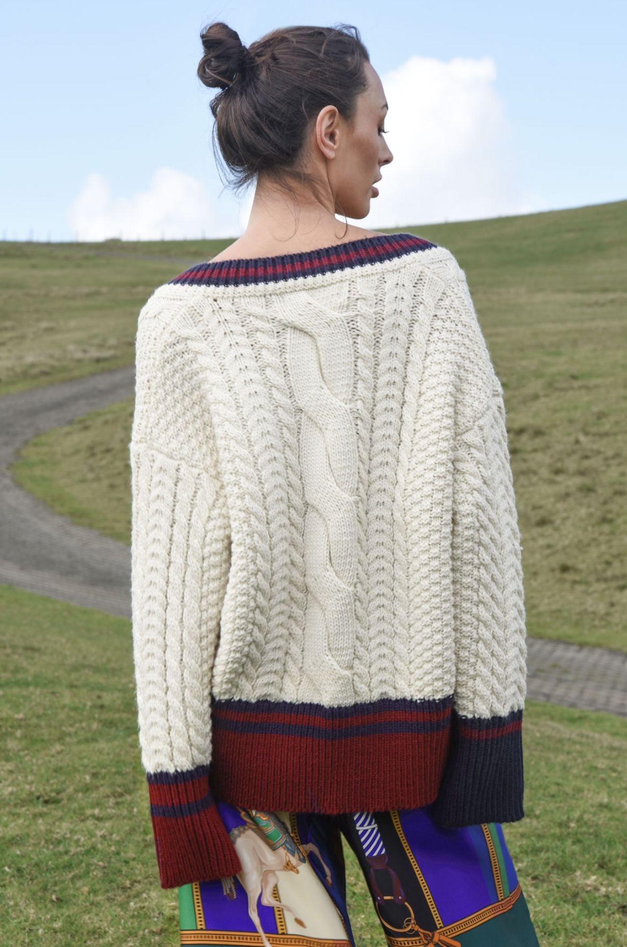 Cooper - Preppy Pop Jumper Around Knit