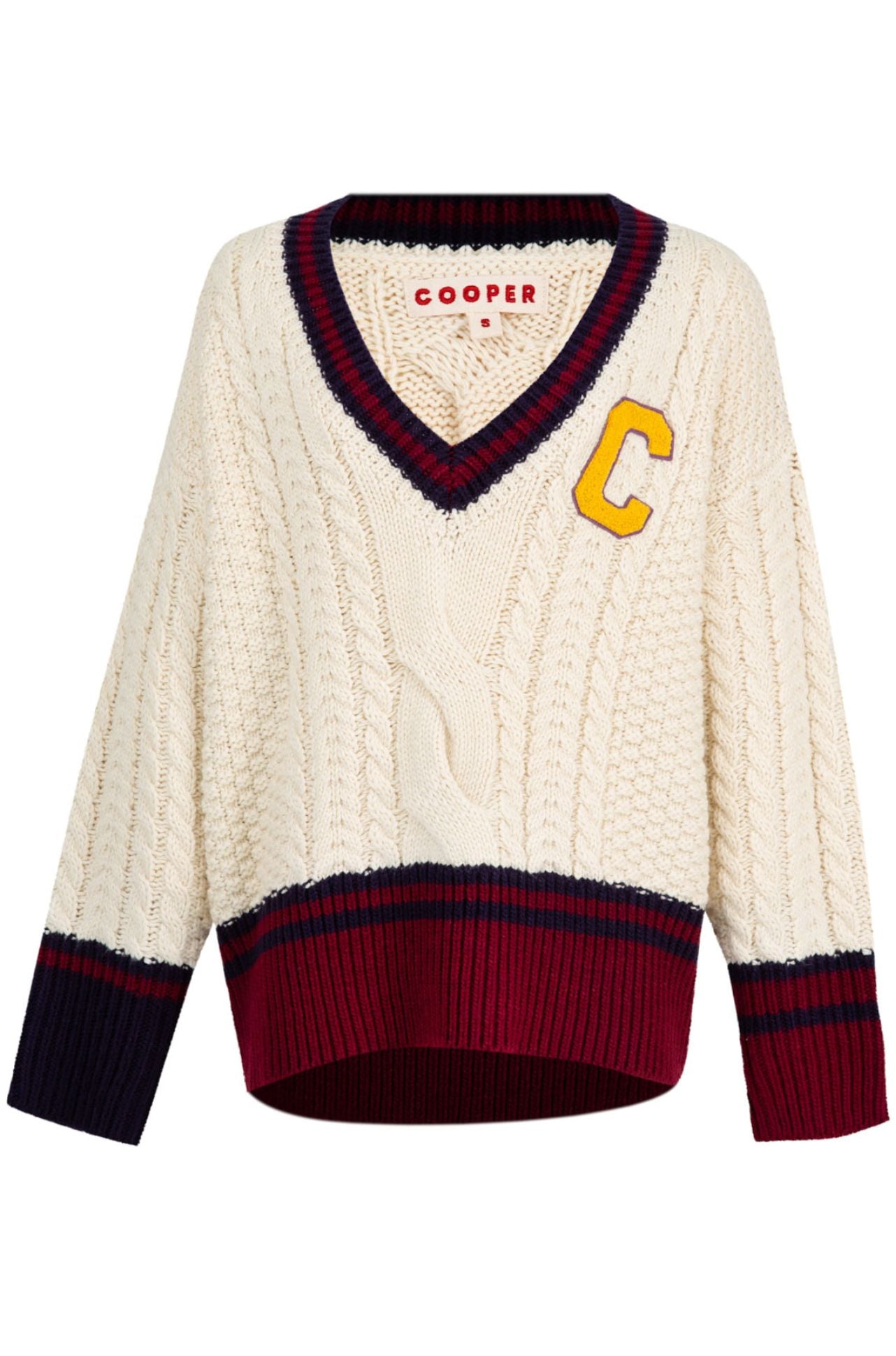 Cooper - Preppy Pop Jumper Around Knit
