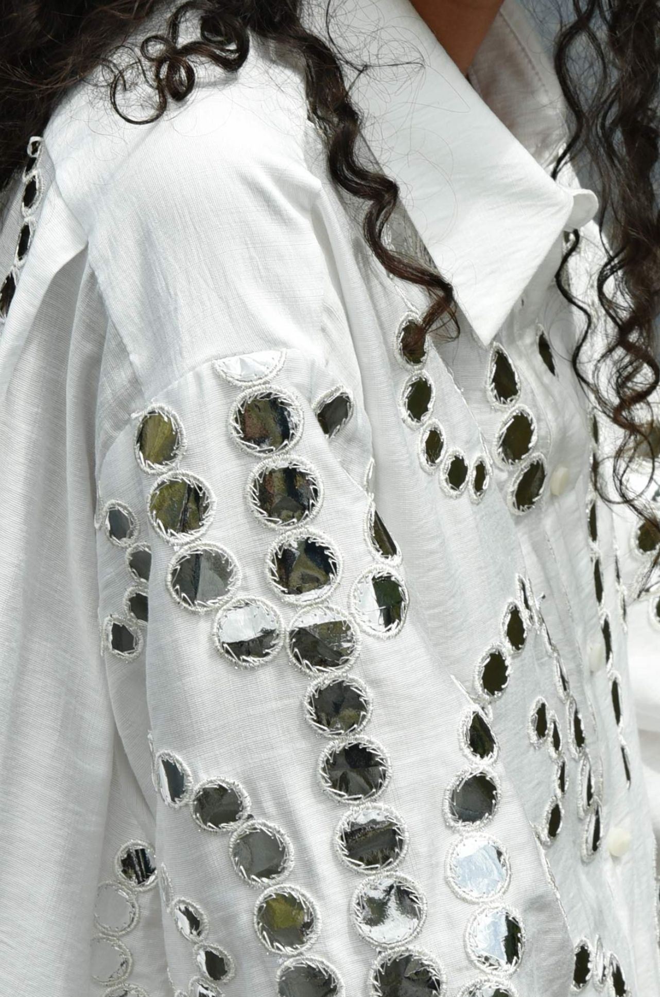 Cooper - A Mirror Party Just Casually Shirt in White