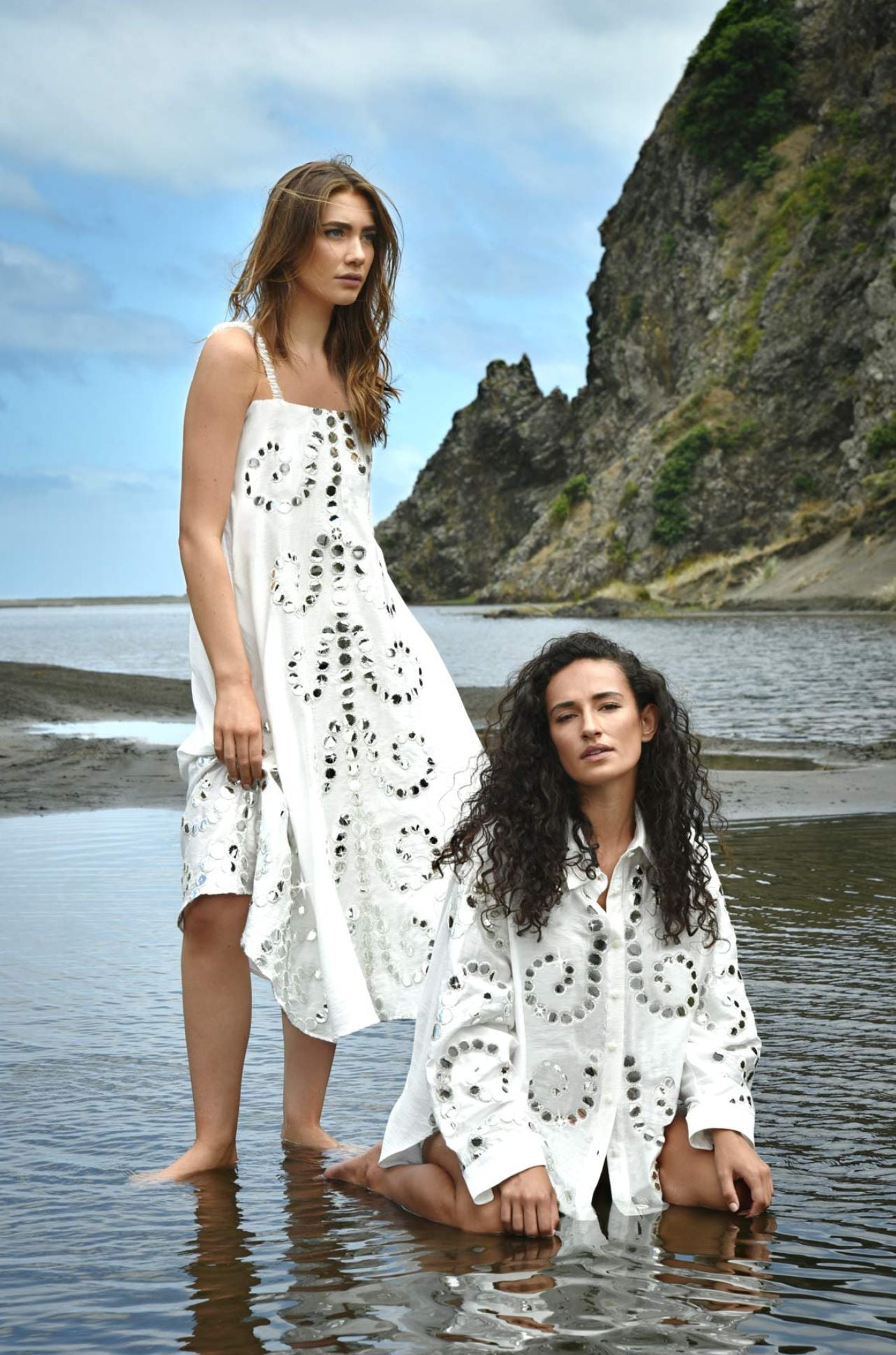 Cooper - A Mirror Party Just Casually Shirt in White